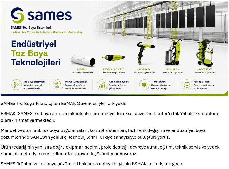 ESMAK SAMES duyurusu